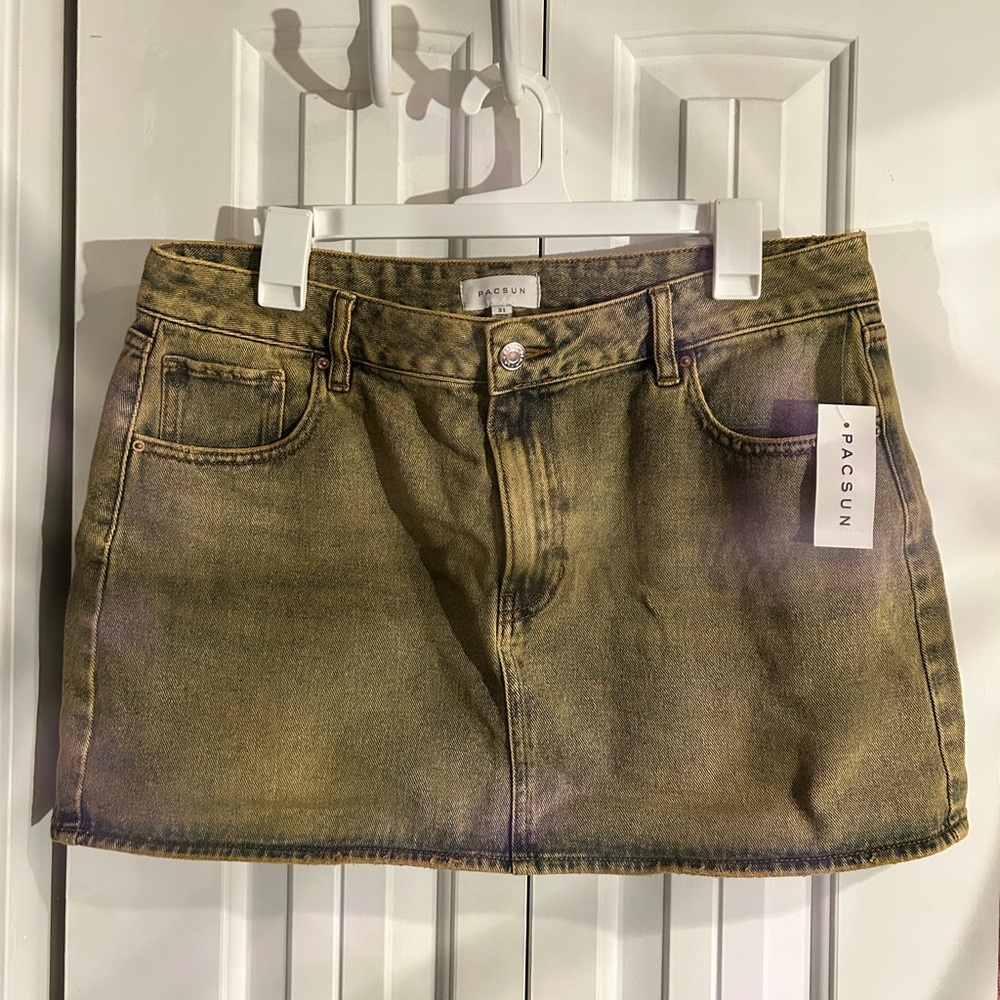 PacSun Denim Mini Skirt